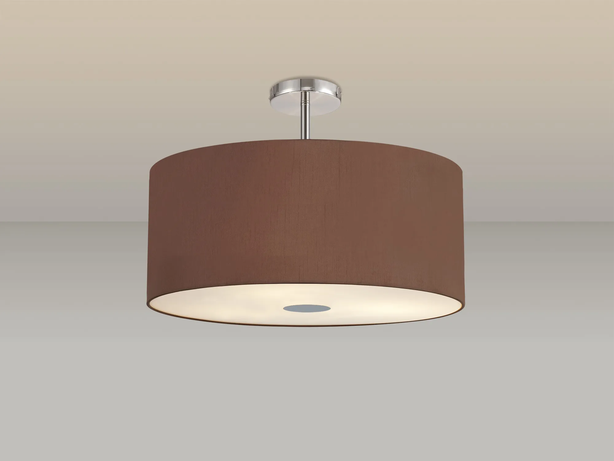 Baymont CH RC Ceiling Lights Deco Semi Flush Fittings